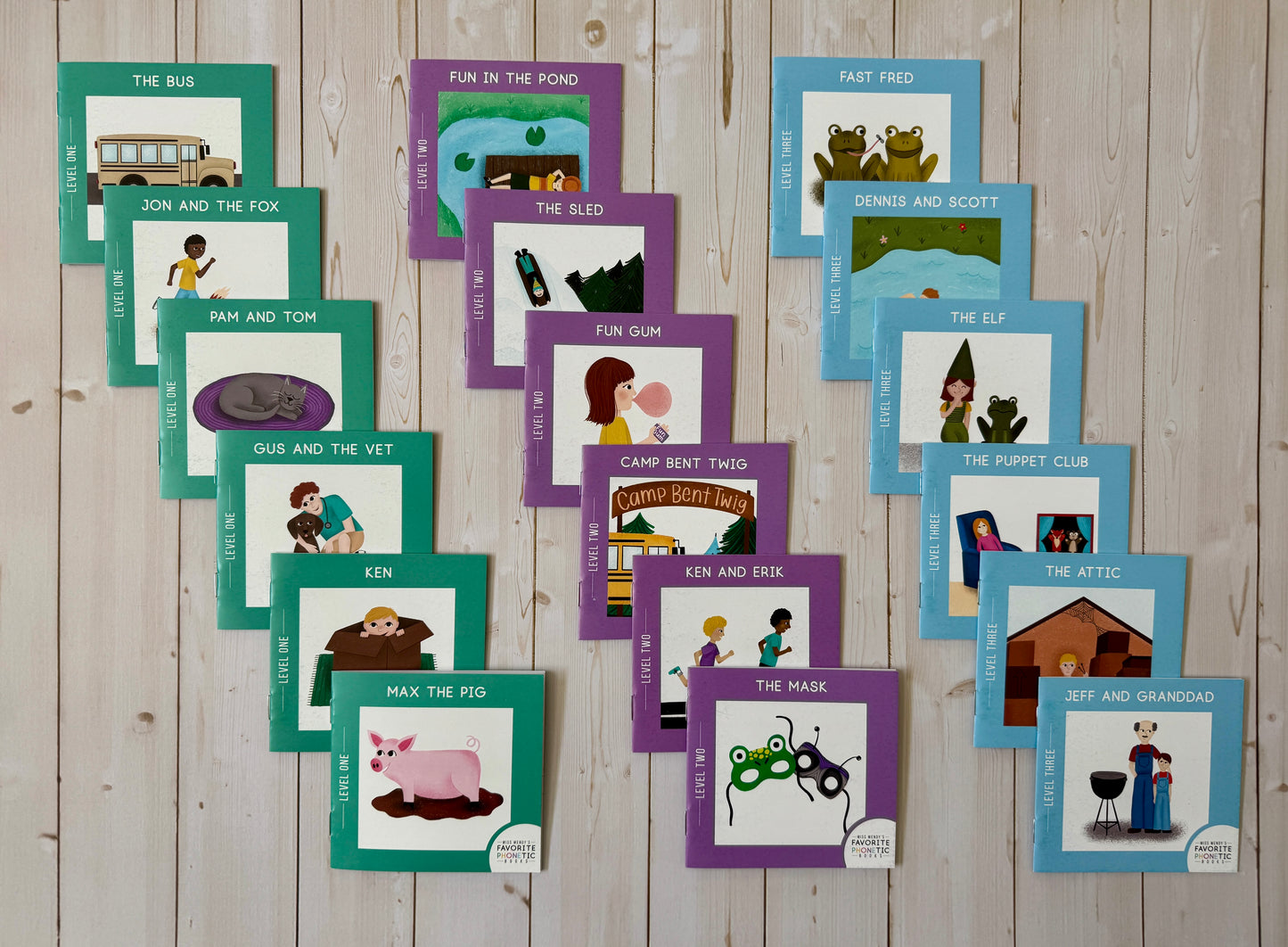 Miss Wendy’s Favorite Phonetic Books - Books Only